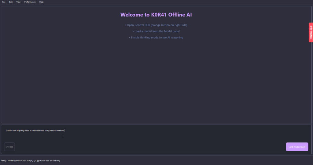 K0R41 Offline AI USB Drive - Plug & Play 7 Local AI Models, 100% Private No Internet, Survival Prepper Tool